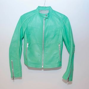 Prada Biker/Motorcycle Jacket-Vintage